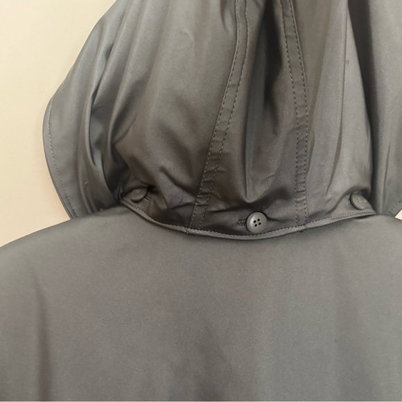 Outbrook Women’s Grey Hooded Fleece LinedJacket Coat Size 1X 16W 18W VTG Y2K - Picture 4 of 8